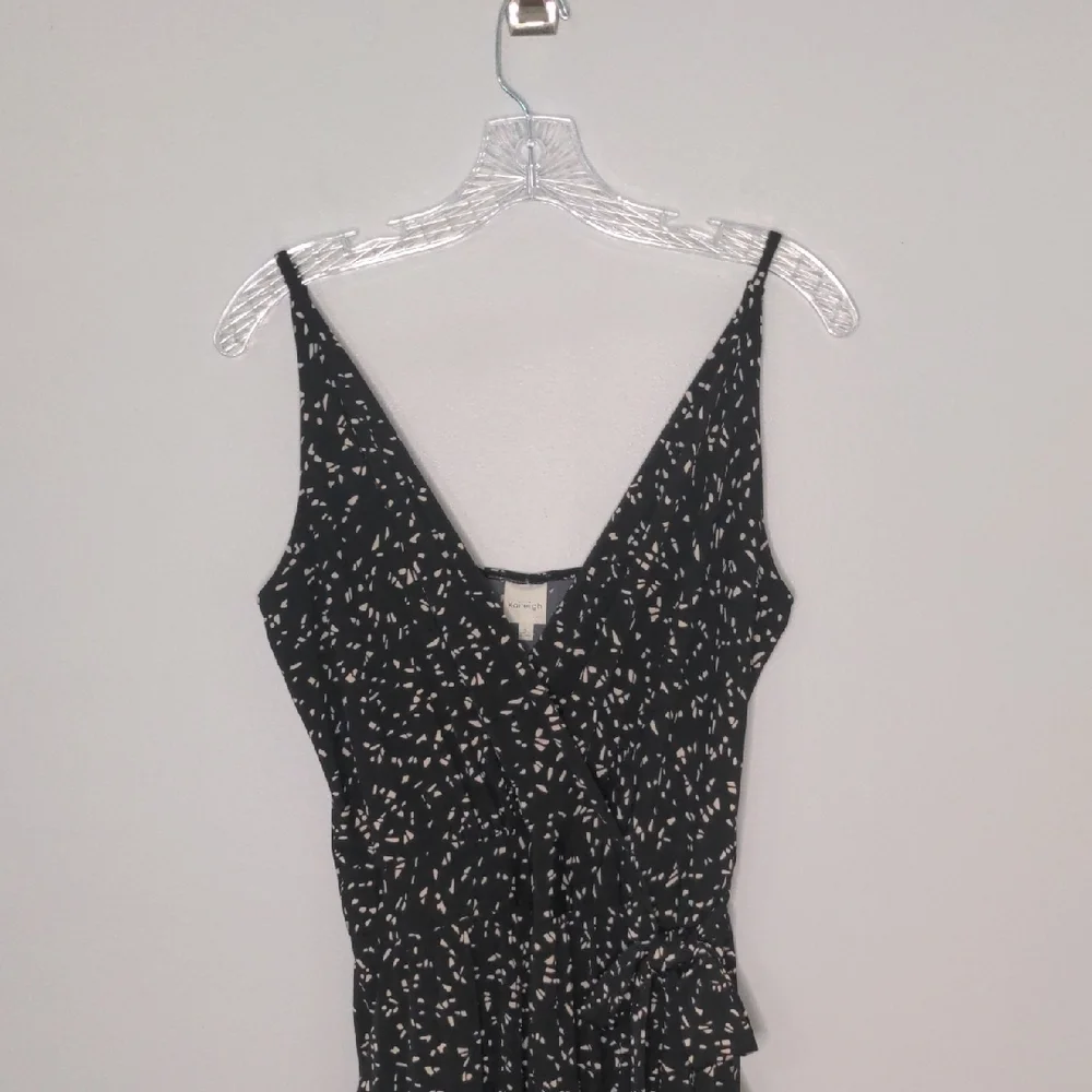 EUC✨KAILEIGH women's XL black & cream Rochelle Knit Jumpsuit from Stitch Fix - Picture 5 of 17